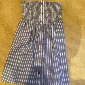 Garage tube top dress